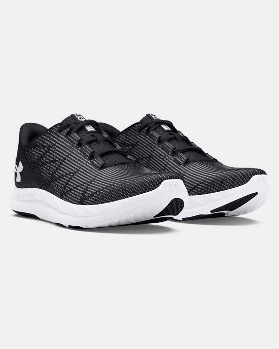 Women's UA Speed Swift Running Shoes in Black image number 3